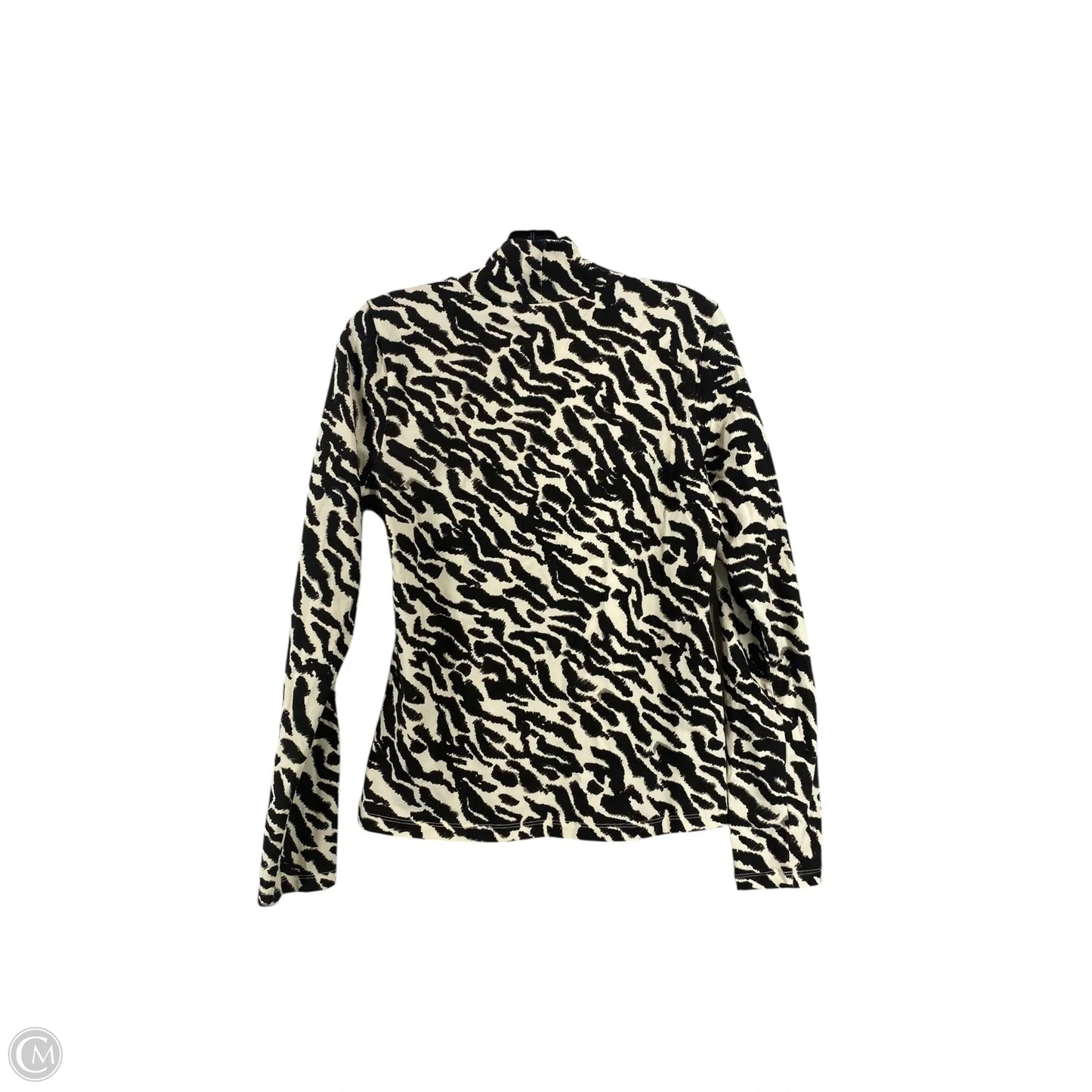 Top Long Sleeve By Maeve In Animal Print, Size: M