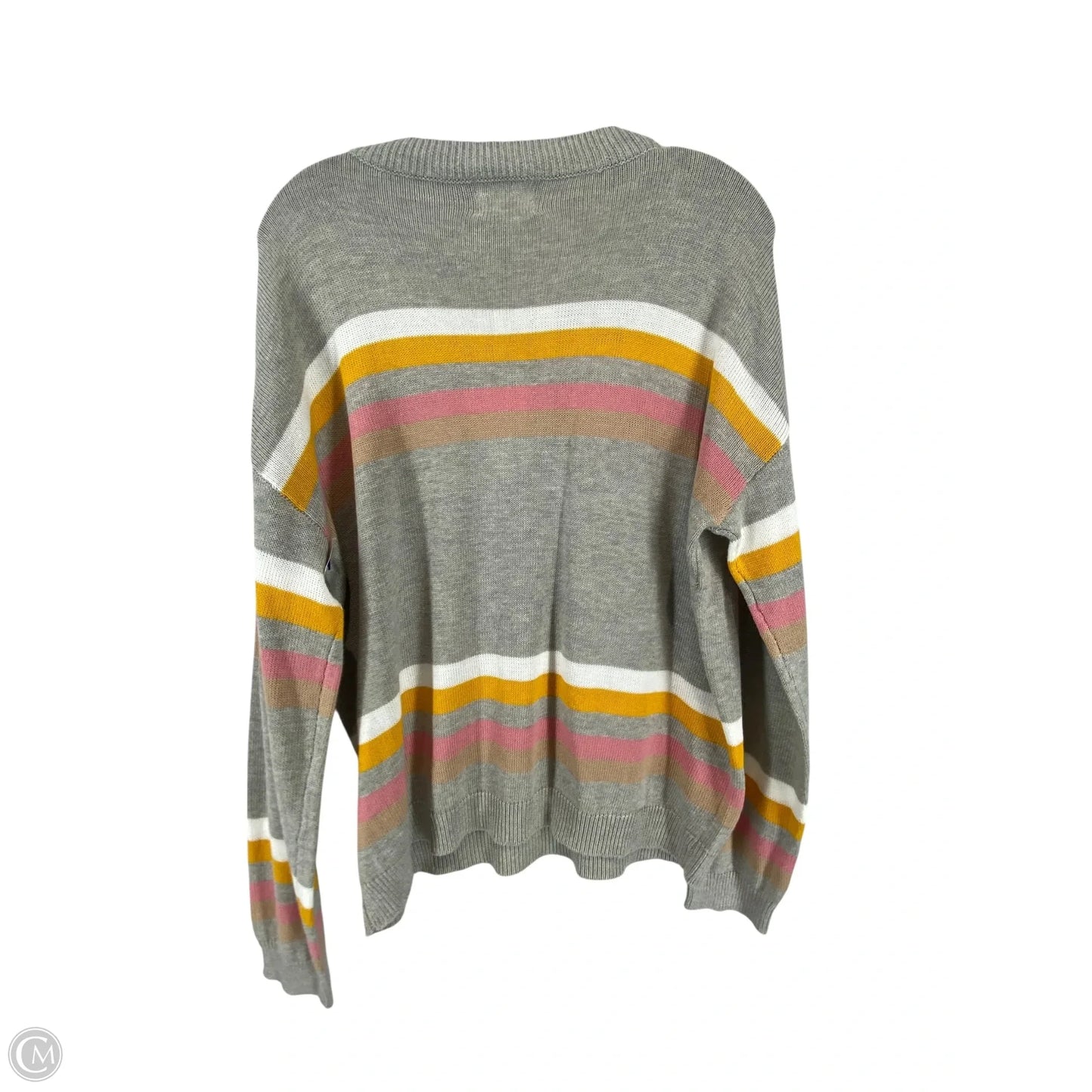 Sweater By Andree By Unit In Grey, Size: L