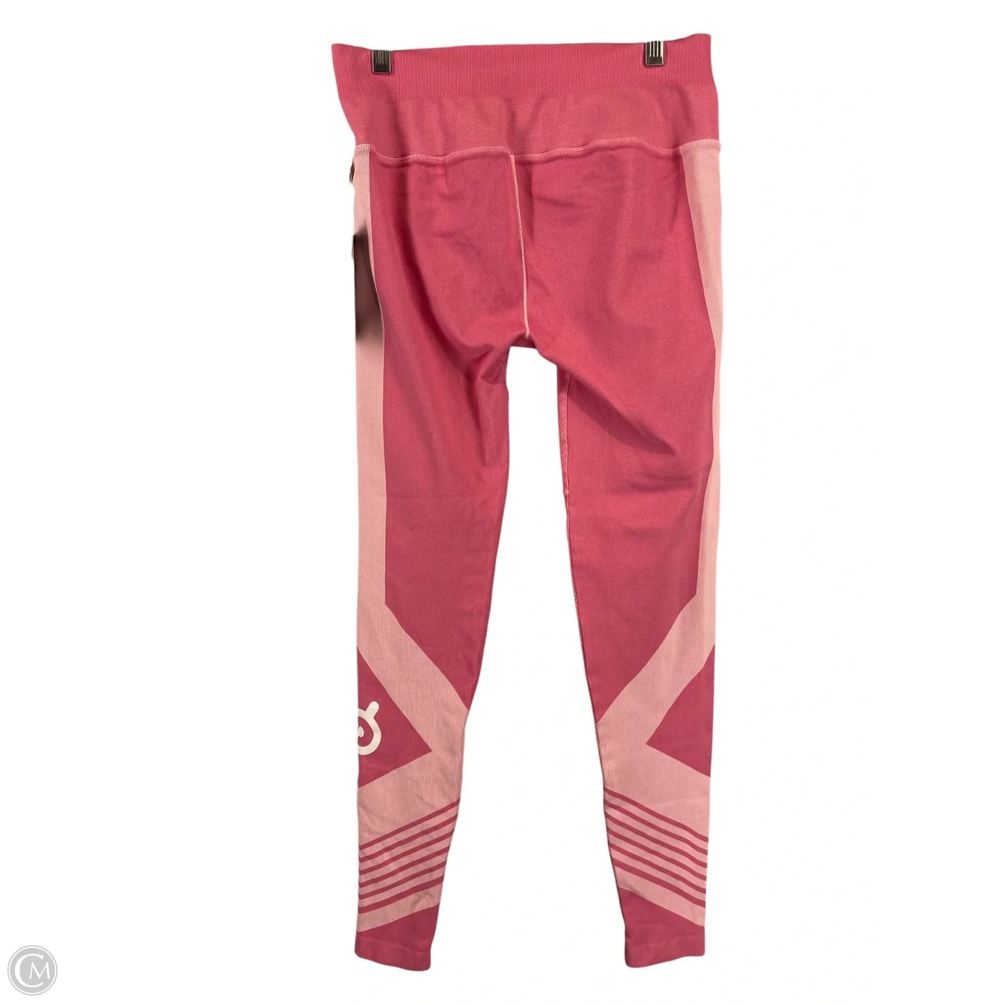 Athletic Leggings By Peloton In Pink, Size: L