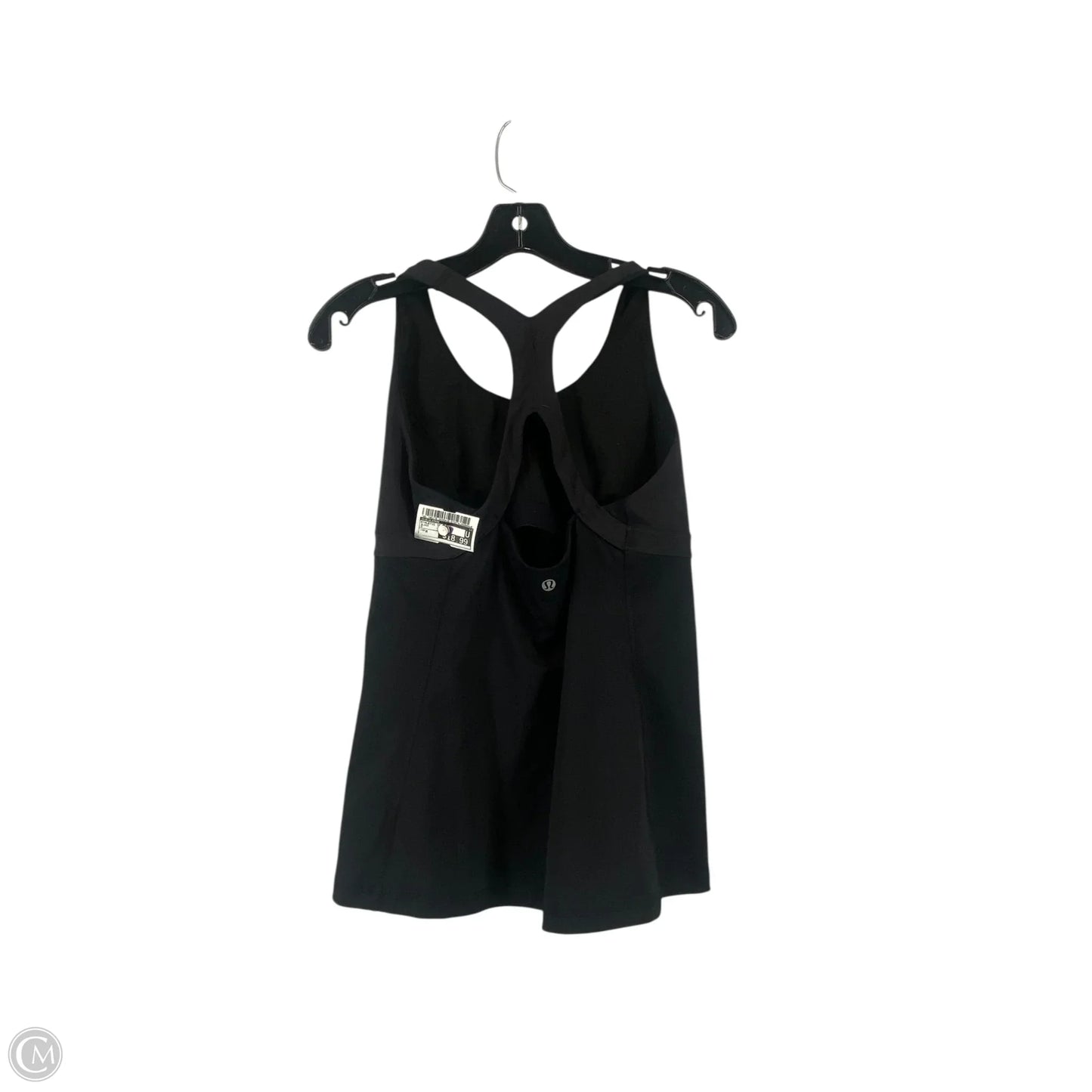 Athletic Tank Top By Lululemon In Black, Size: M