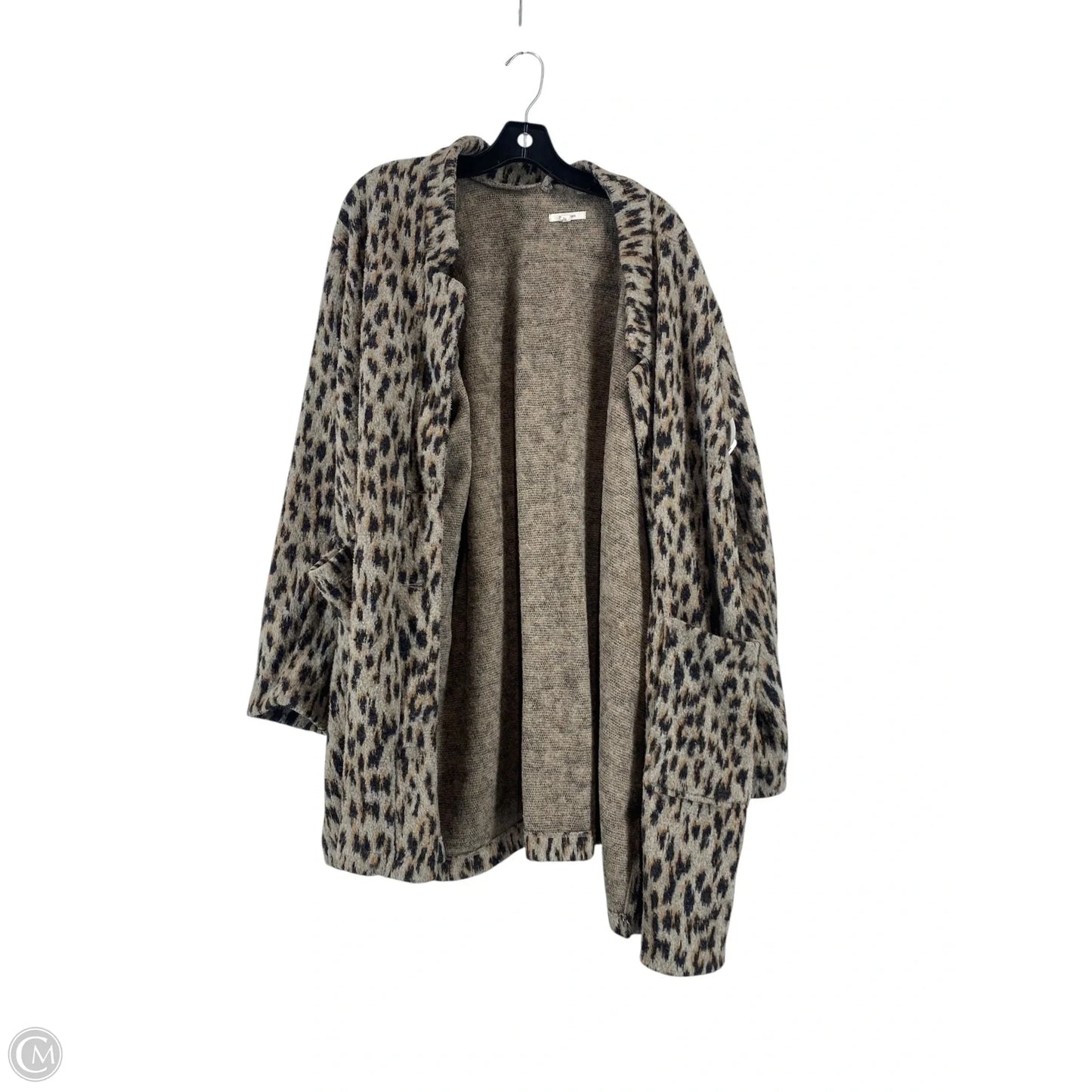 Jacket Fleece By Maurices In Animal Print, Size: 3x