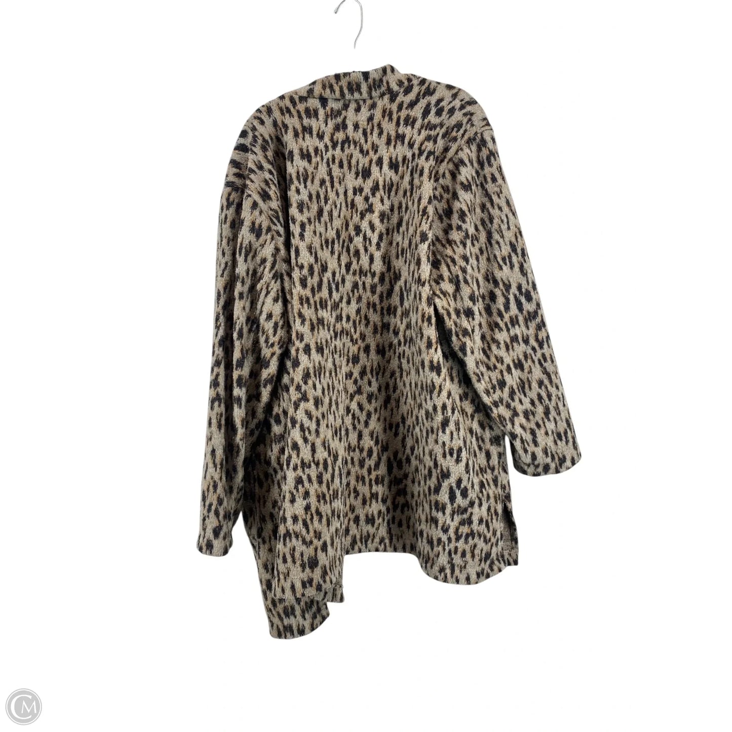 Jacket Fleece By Maurices In Animal Print, Size: 3x