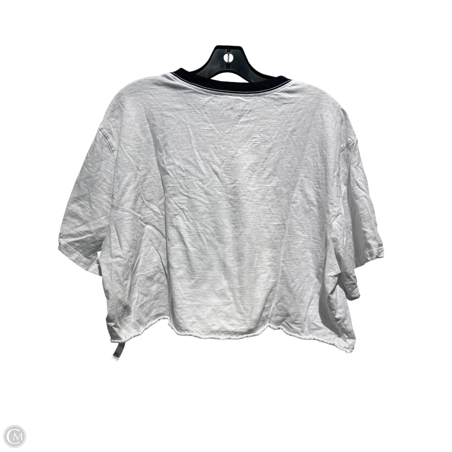 Athletic Top Short Sleeve By Fabletics In White, Size: Xl