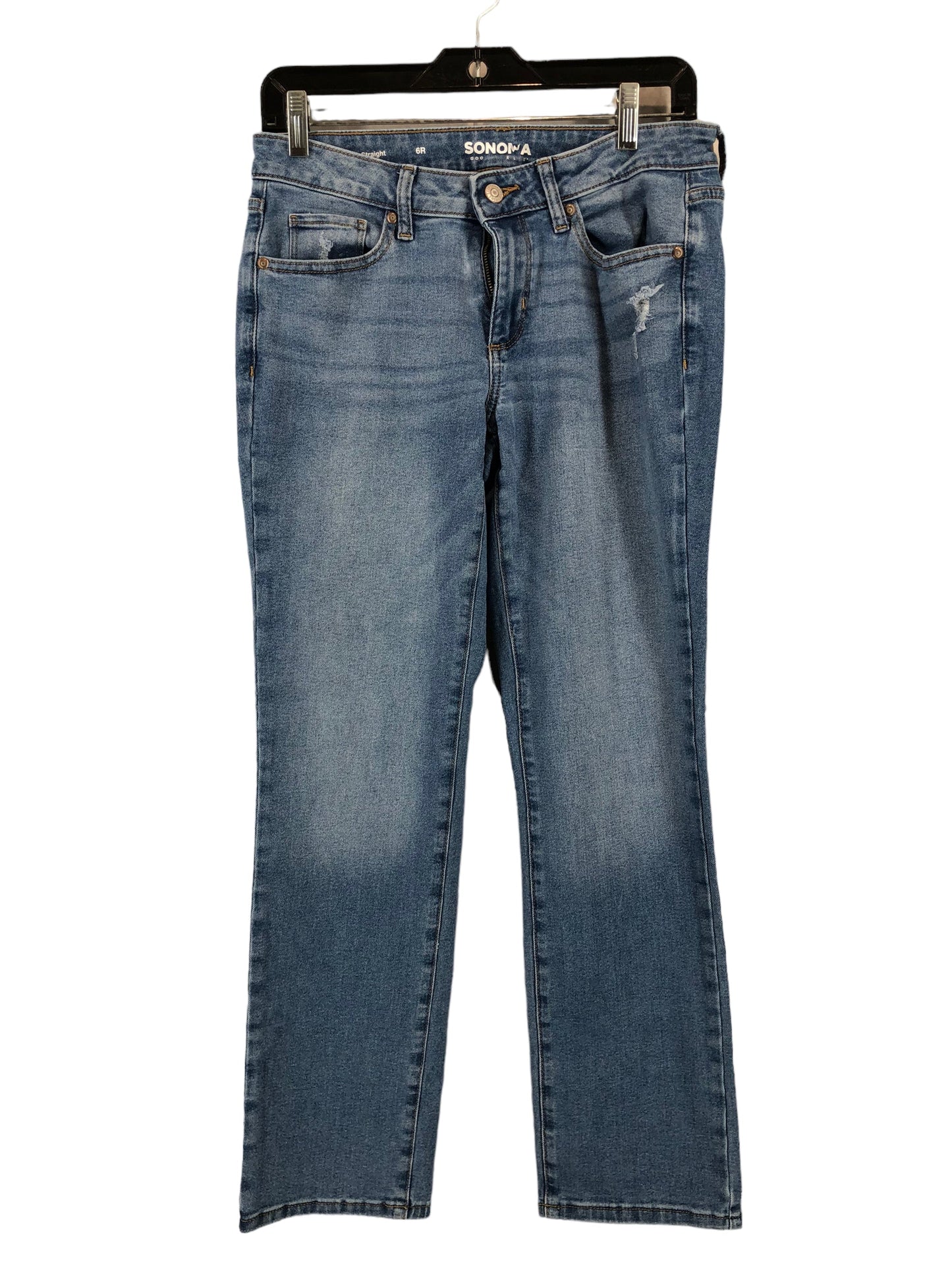 Jeans Straight By Sonoma Size: 6