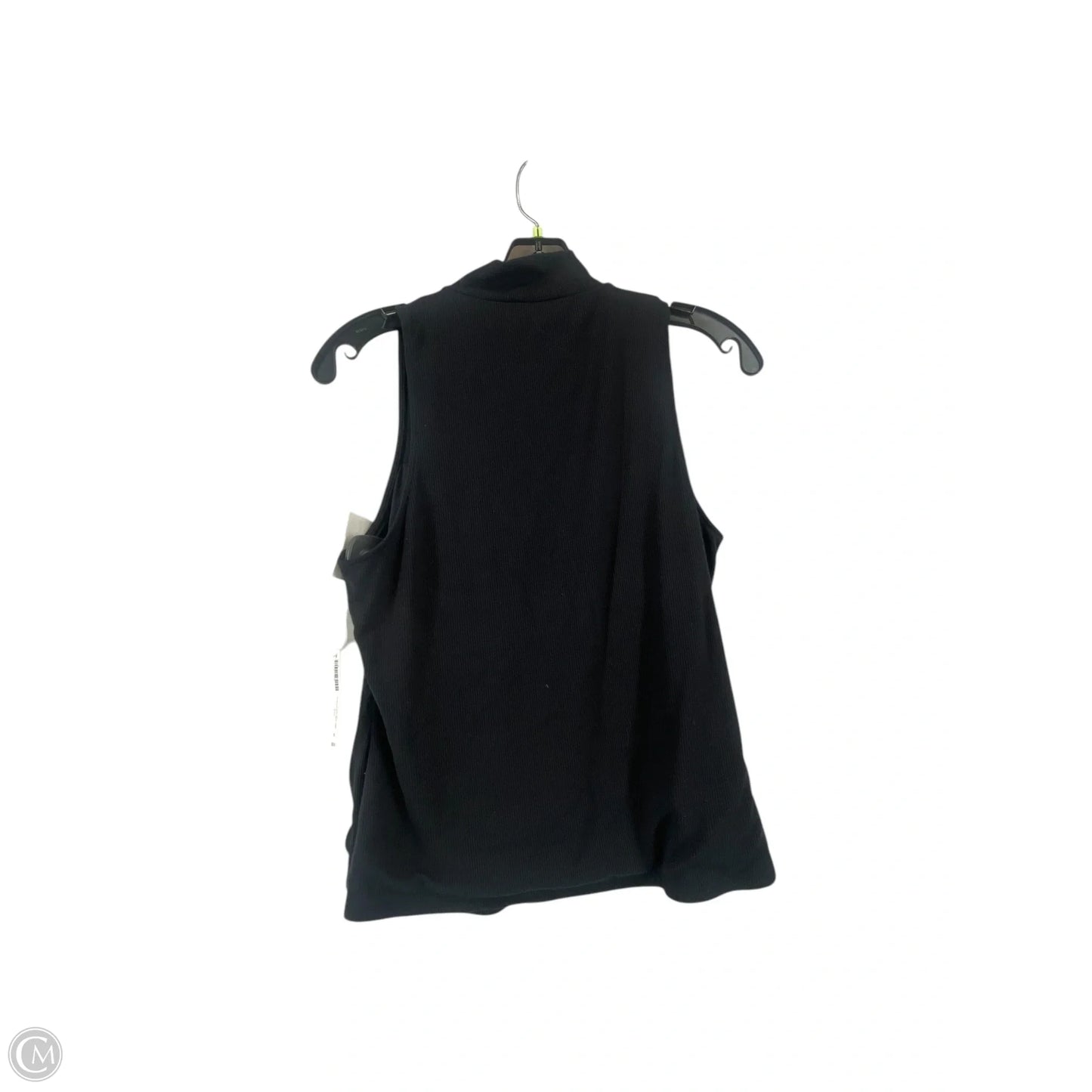 Top Sleeveless By Soma In Black, Size: M