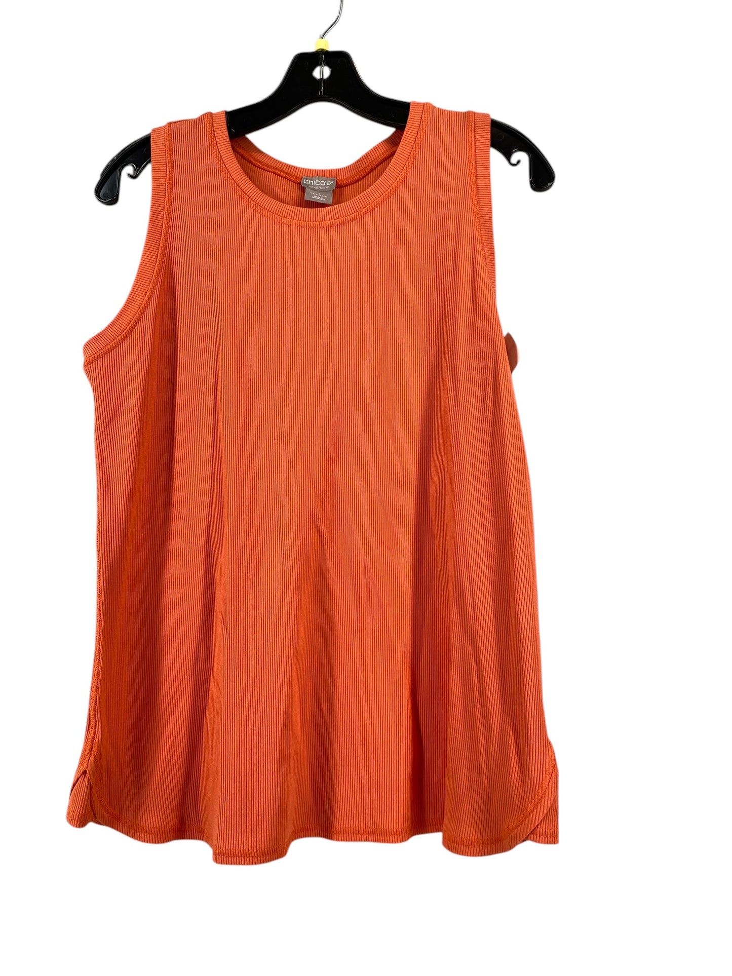 Top Sleeveless Basic By Chicos In Orange