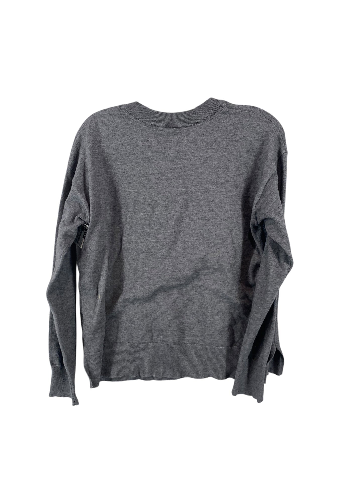 Sweater By Clothes Mentor In Grey, Size: M