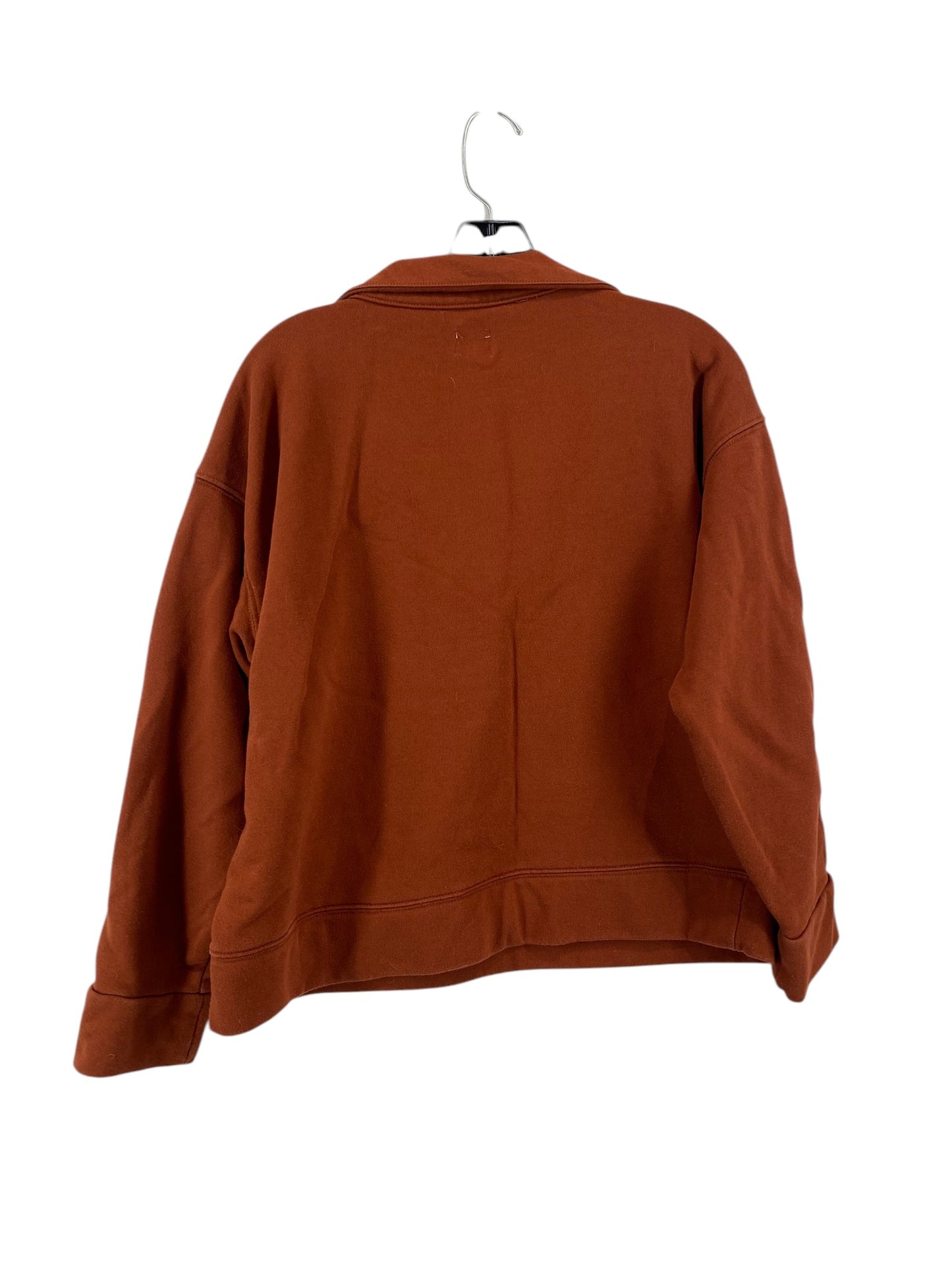 Sweatshirt Collar By A New Day In Brown, Size: M