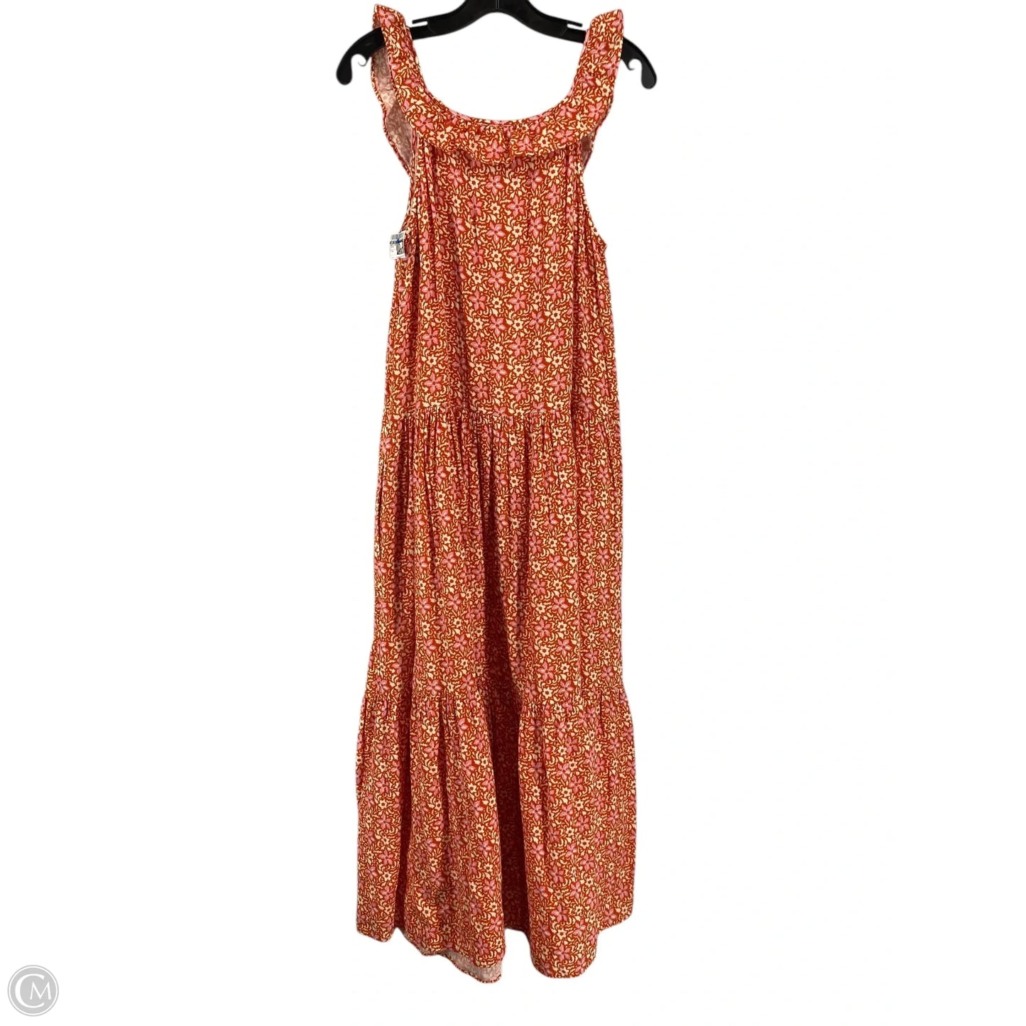 Dress Casual Maxi By Ann Taylor In Orange, Size: M