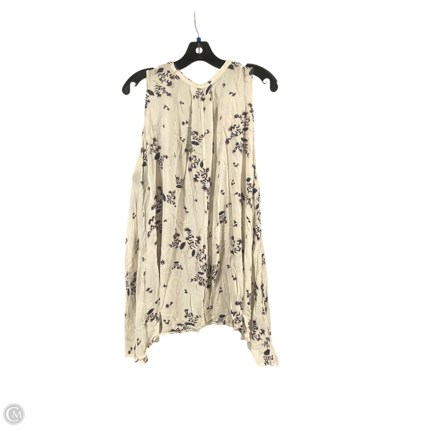 Top Sleeveless By Free People In White, Size: M