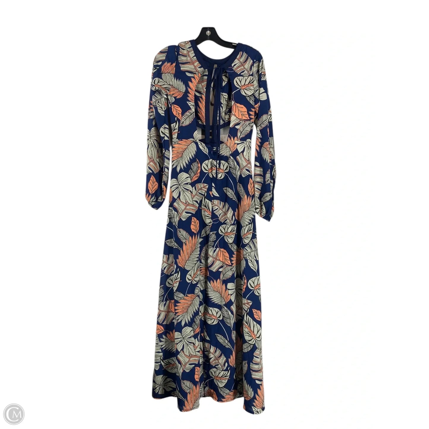 Dress Casual Maxi By Boohoo Boutique In Navy, Size: 4