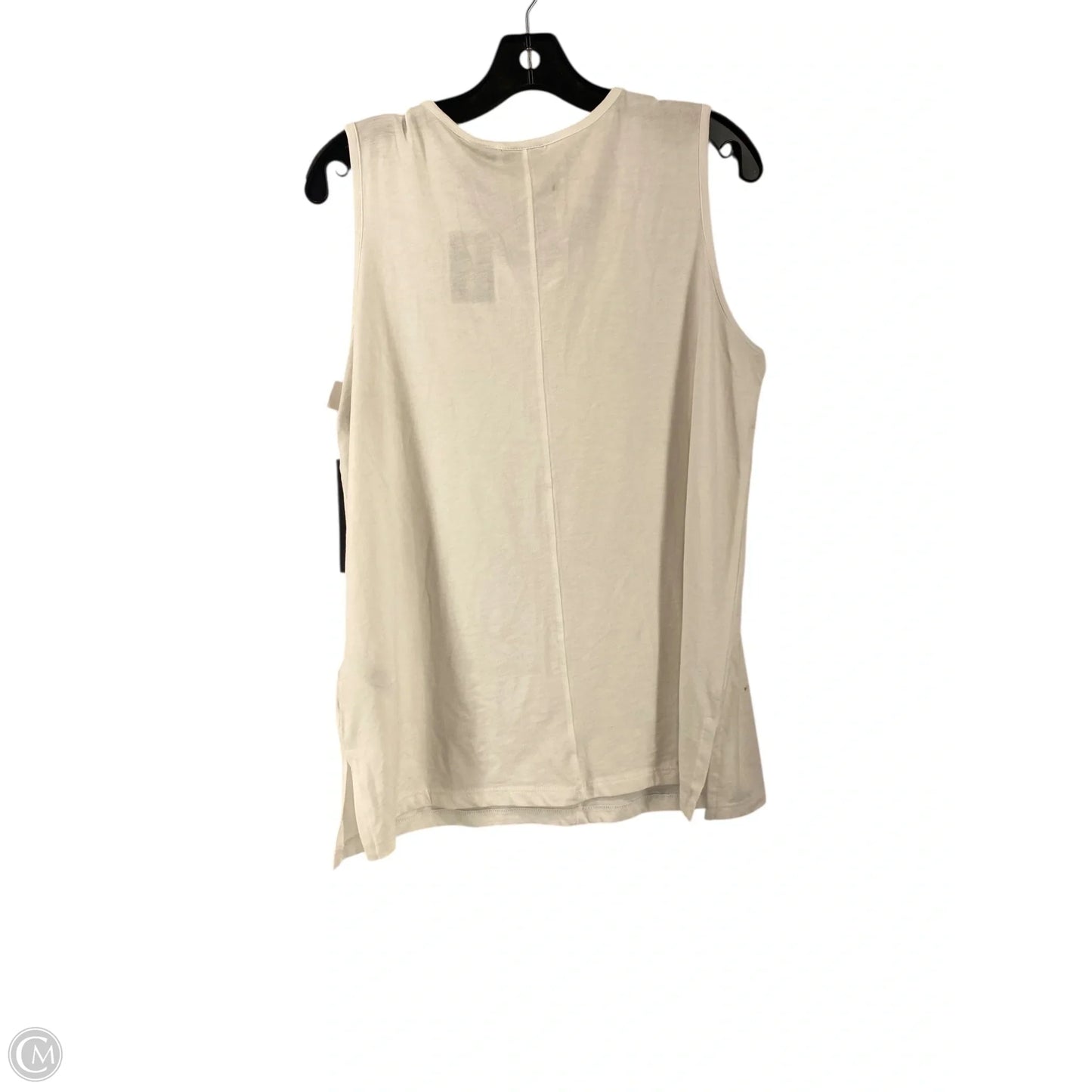 Top Sleeveless By Rachel Zoe In White, Size: L