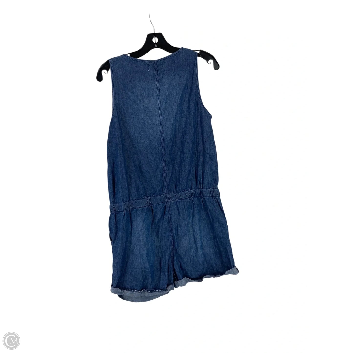 Romper By Cmc In Blue Denim, Size: M