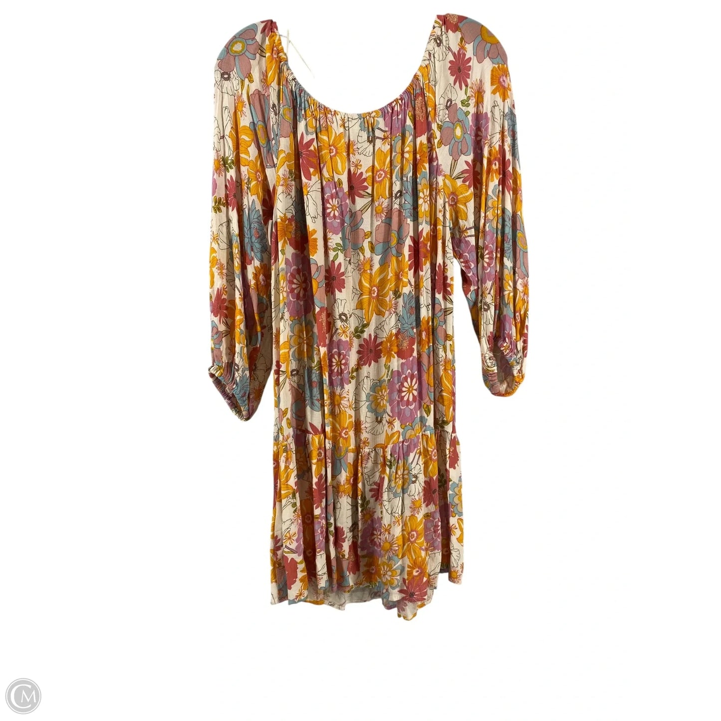 Top Long Sleeve By Cynthia Rowley In Floral Print, Size: L