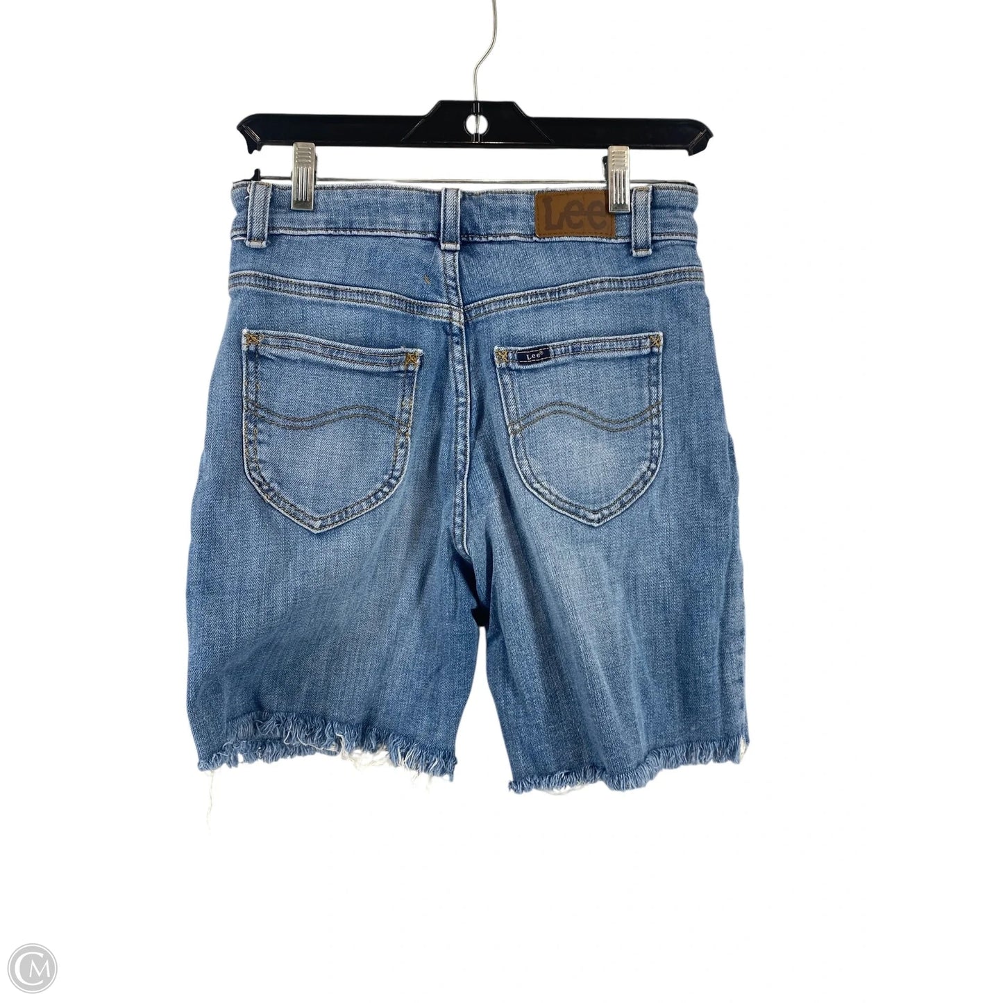 Shorts By Lee In Blue Denim, Size: 4