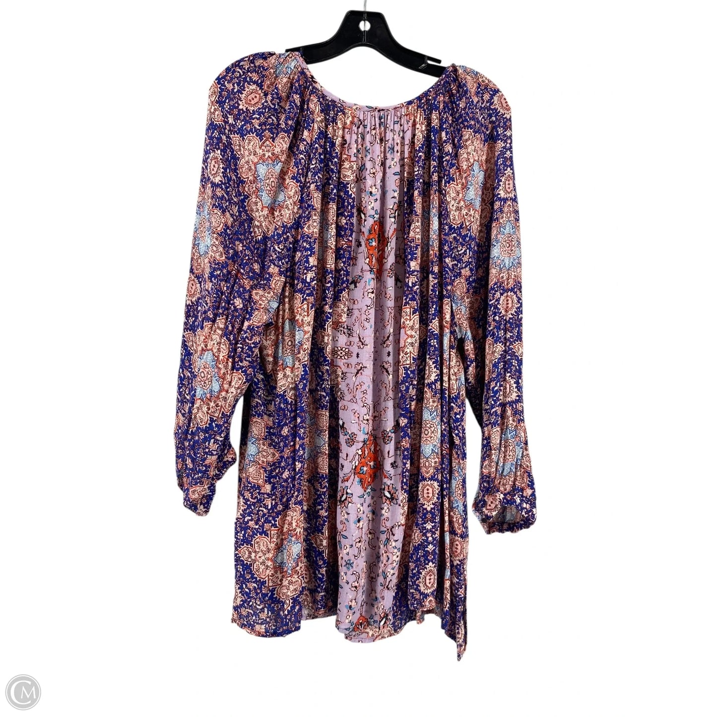 Top Long Sleeve By Lucky Brand In Purple, Size: 2x