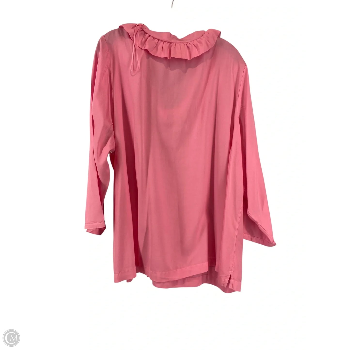 Top Long Sleeve By Crown And Ivy In Pink, Size: 3x