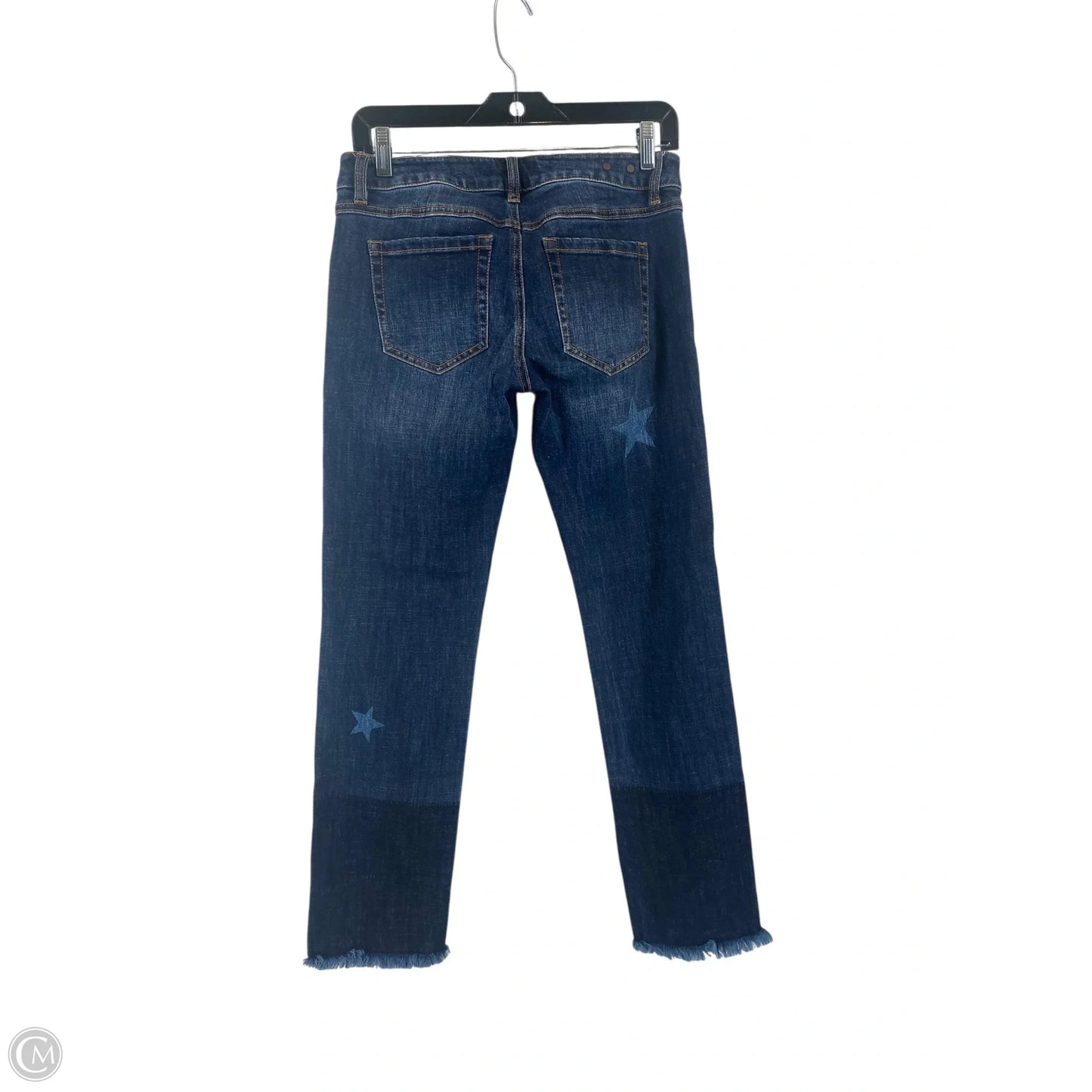 Jeans Boyfriend By Cabi In Blue Denim, Size: 0