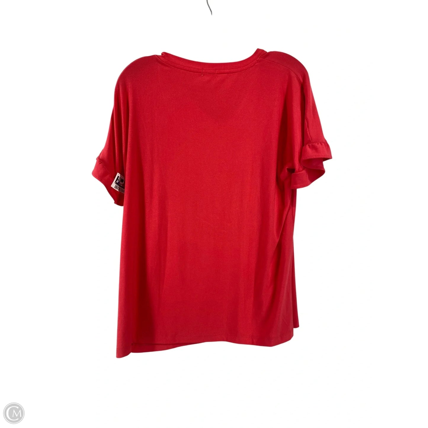 Top Short Sleeve By Crown And Ivy In Pink, Size: S