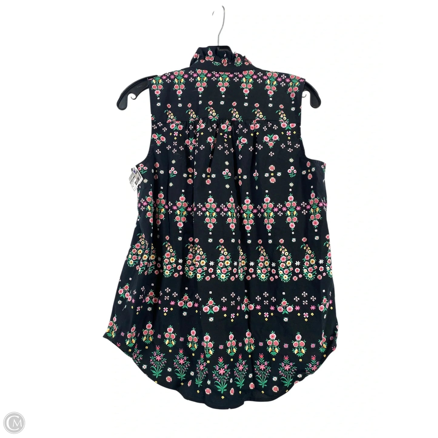 Top Sleeveless By Ann Taylor In Floral Print, Size: S