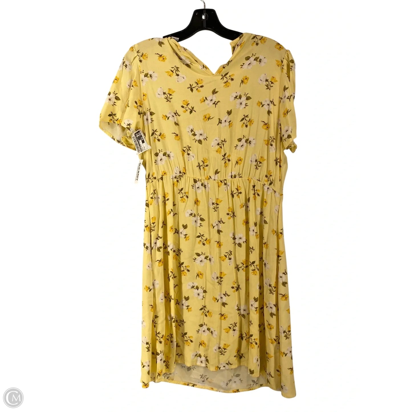 Dress Casual Short By Old Navy In Yellow, Size: M
