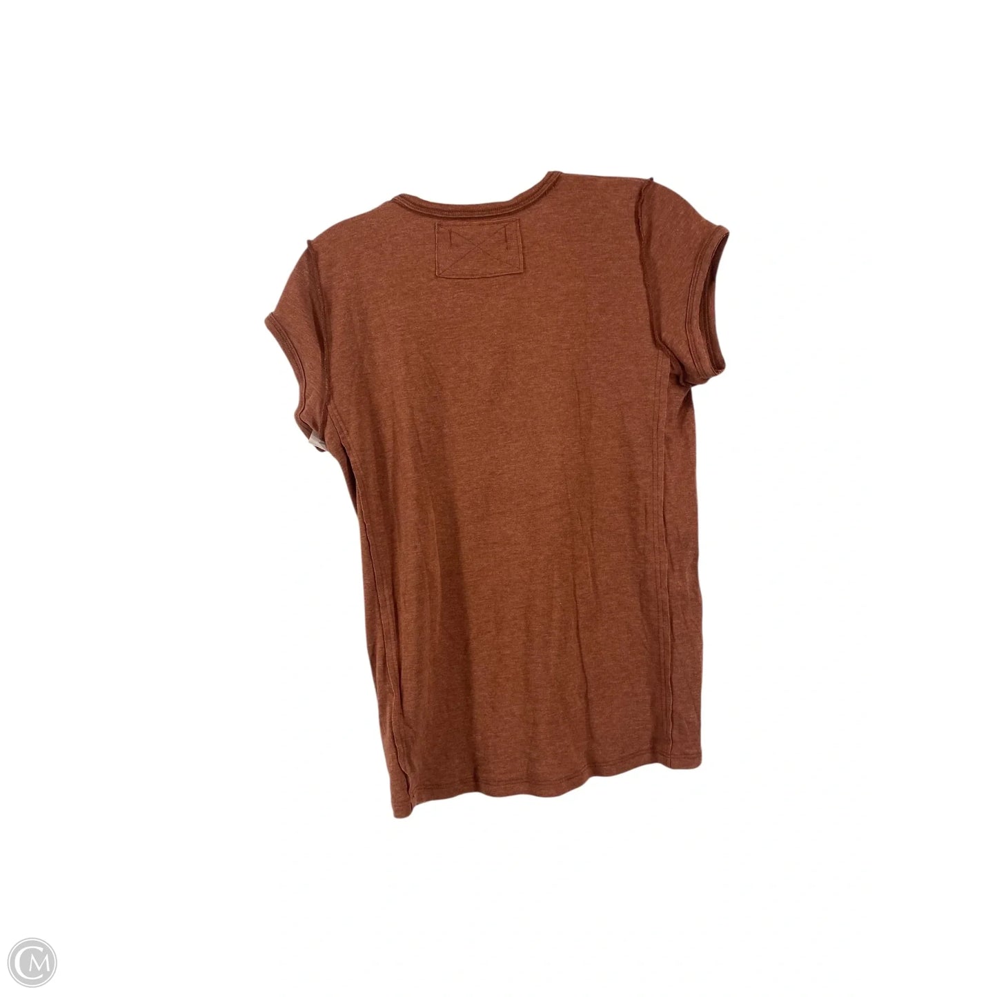 Top Short Sleeve By We The Free In Brown, Size: M