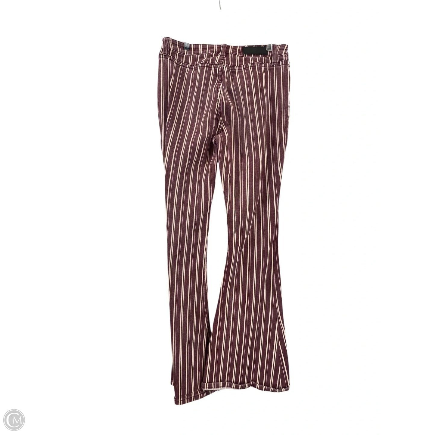 Jeans Flared By Cmc In Striped Pattern, Size: 6