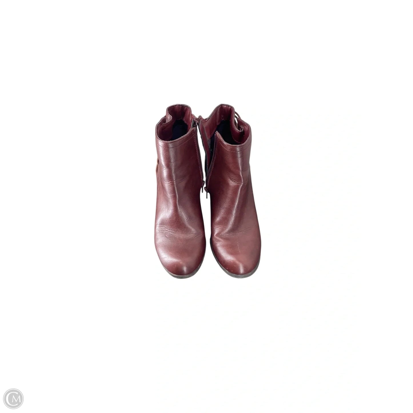 Boots Ankle Heels By Madden Girl In Red, Size: 7.5