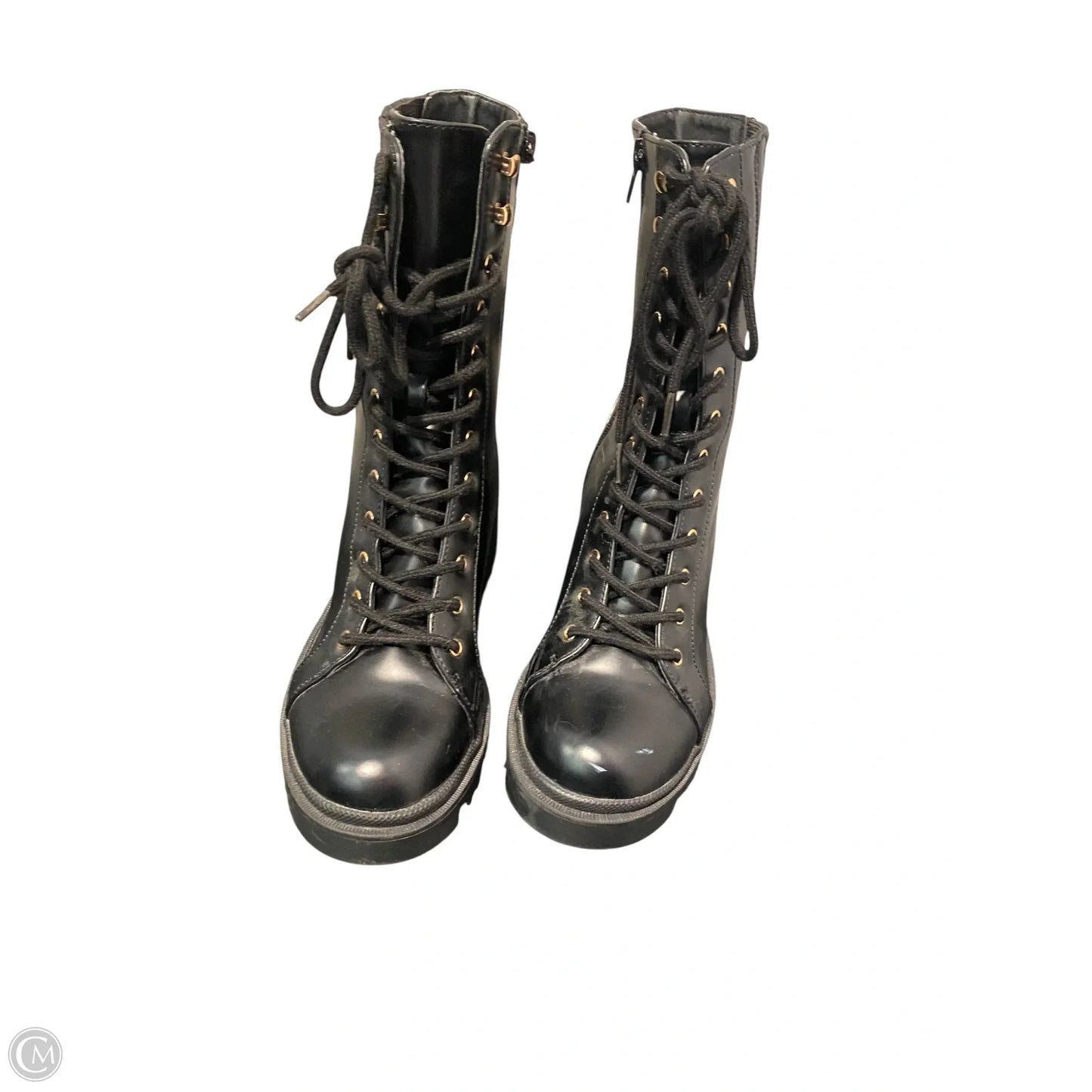 Boots Combat By Shoedazzle In Black, Size: 7