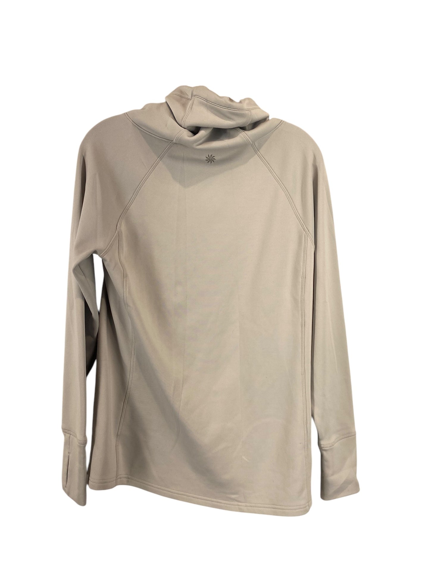Sweatshirt Collar By Athleta In Grey, Size: S