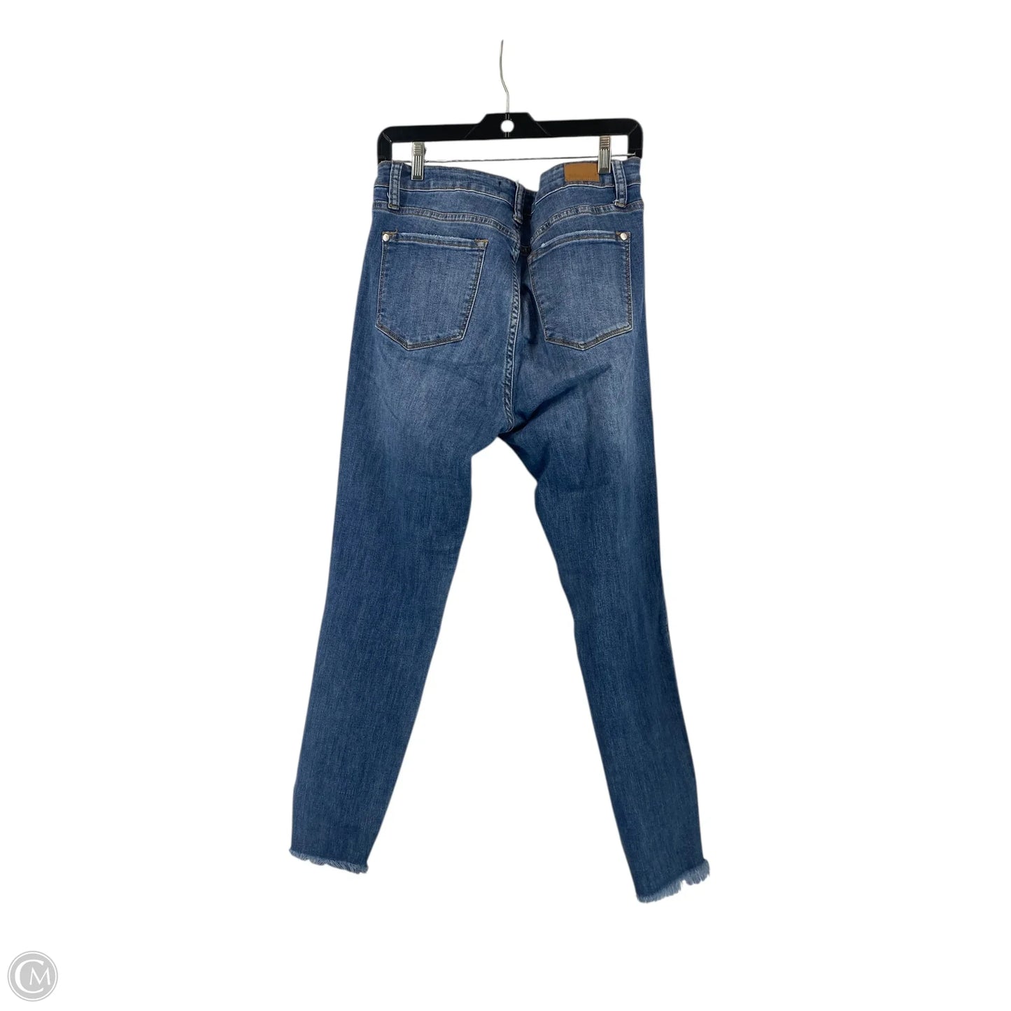 Jeans Skinny By Judy Blue In Blue Denim, Size: L