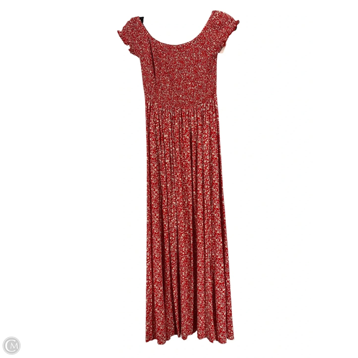 Dress Casual Maxi By Cmc In Red, Size: M