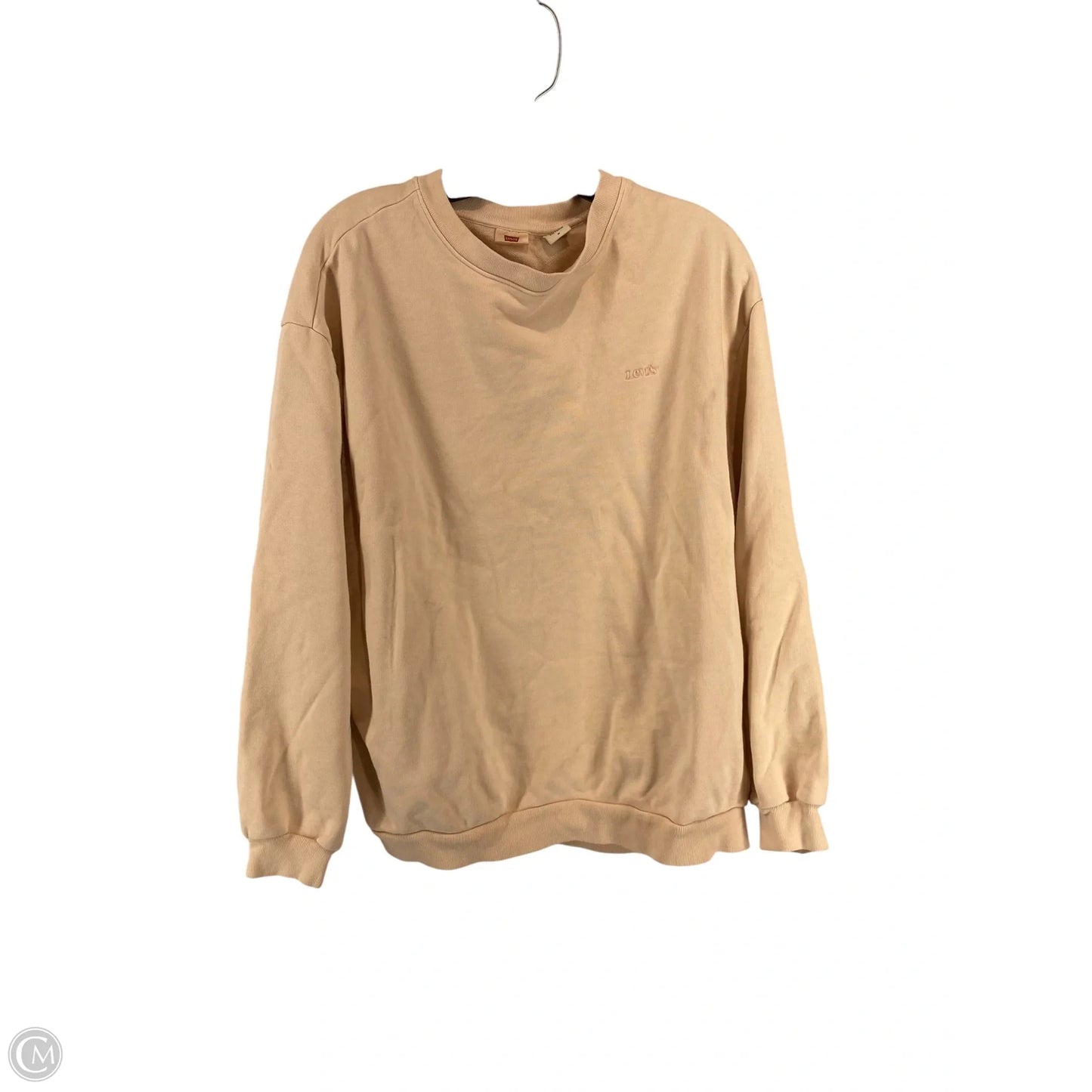 Sweatshirt Crewneck By Levis In Pink, Size: M