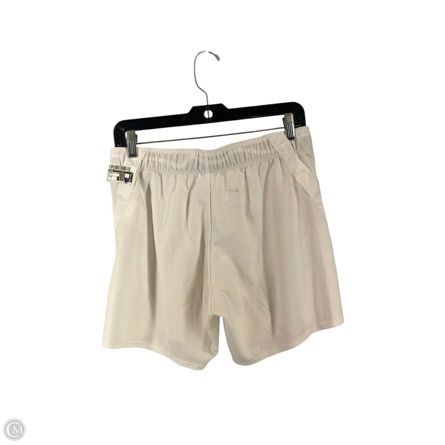 Athletic Shorts By Nike In White, Size: S