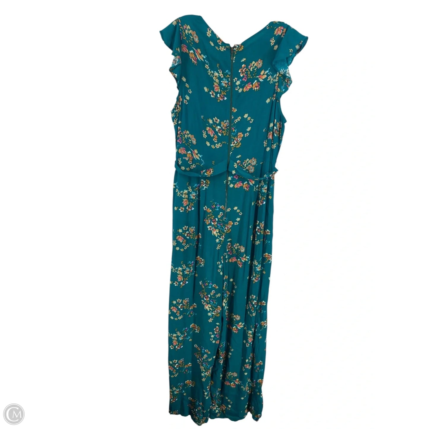 Jumpsuit By Xhilaration In Green, Size: L