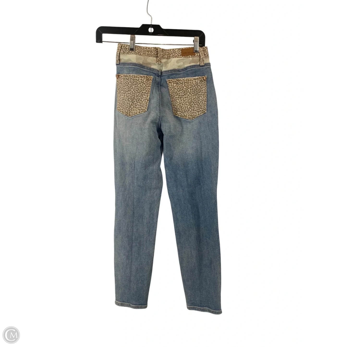 Jeans Straight By Judy Blue In Blue Denim, Size: 24