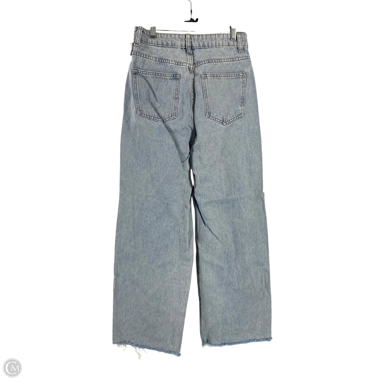Jeans Straight By Clothes Mentor In Blue Denim, Size: M