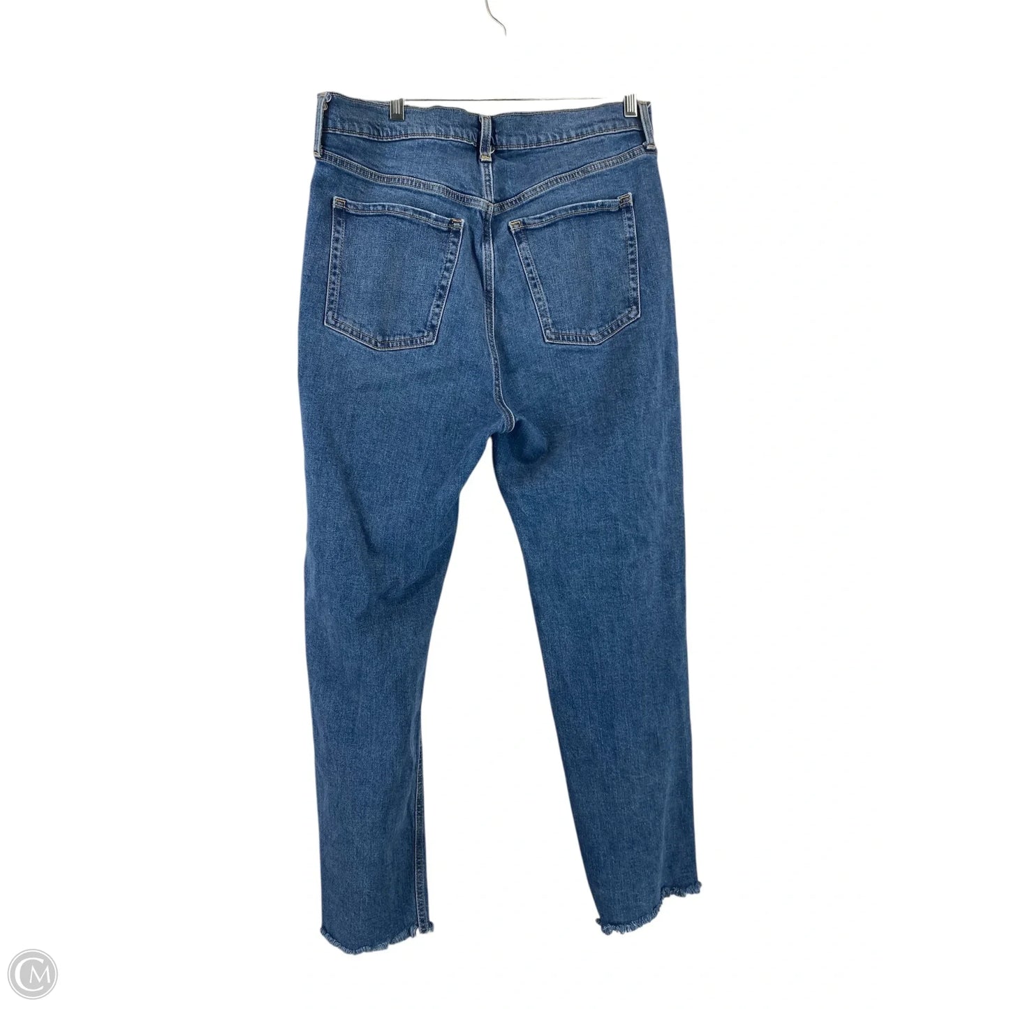 Jeans Straight By Old Navy In Blue Denim, Size: 14