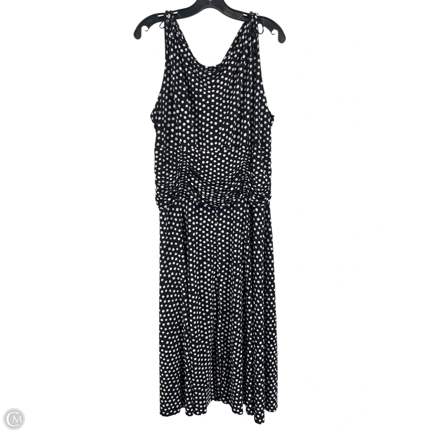 Dress Casual Maxi By Scarlett In Polkadot Pattern, Size: 18