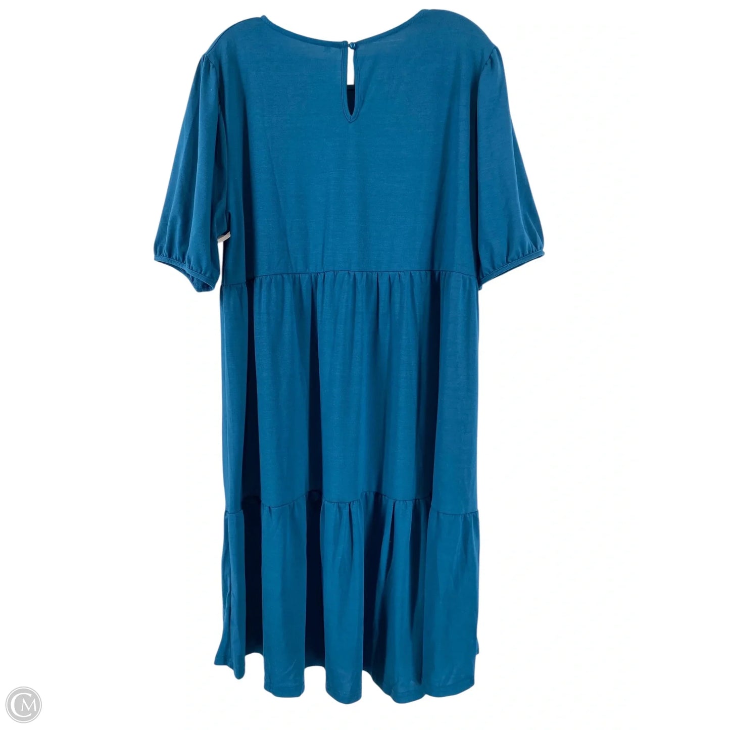 Dress Casual Short By Clothes Mentor In Green, Size: Xxl