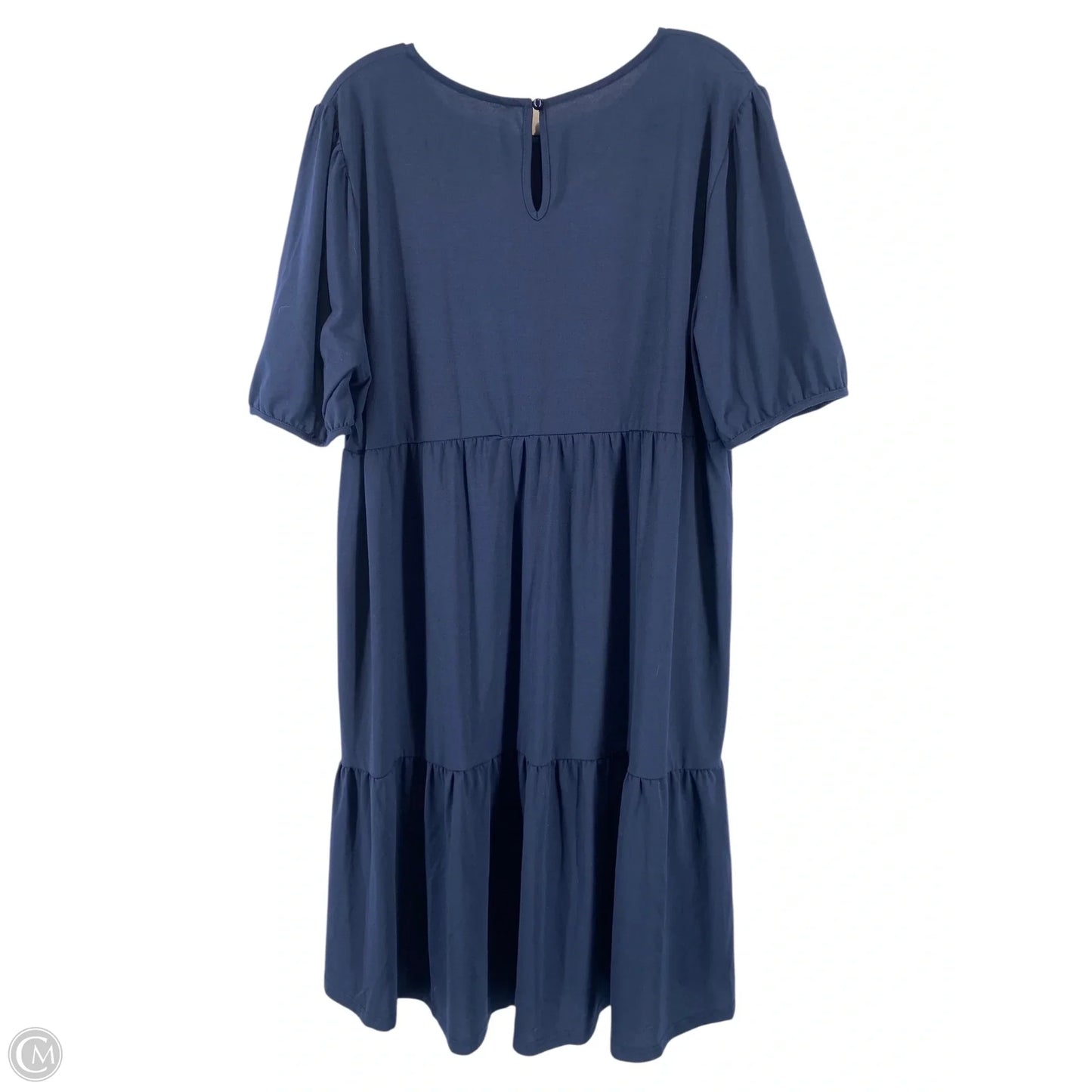 Dress Casual Short By Clothes Mentor In Navy, Size: Xxl