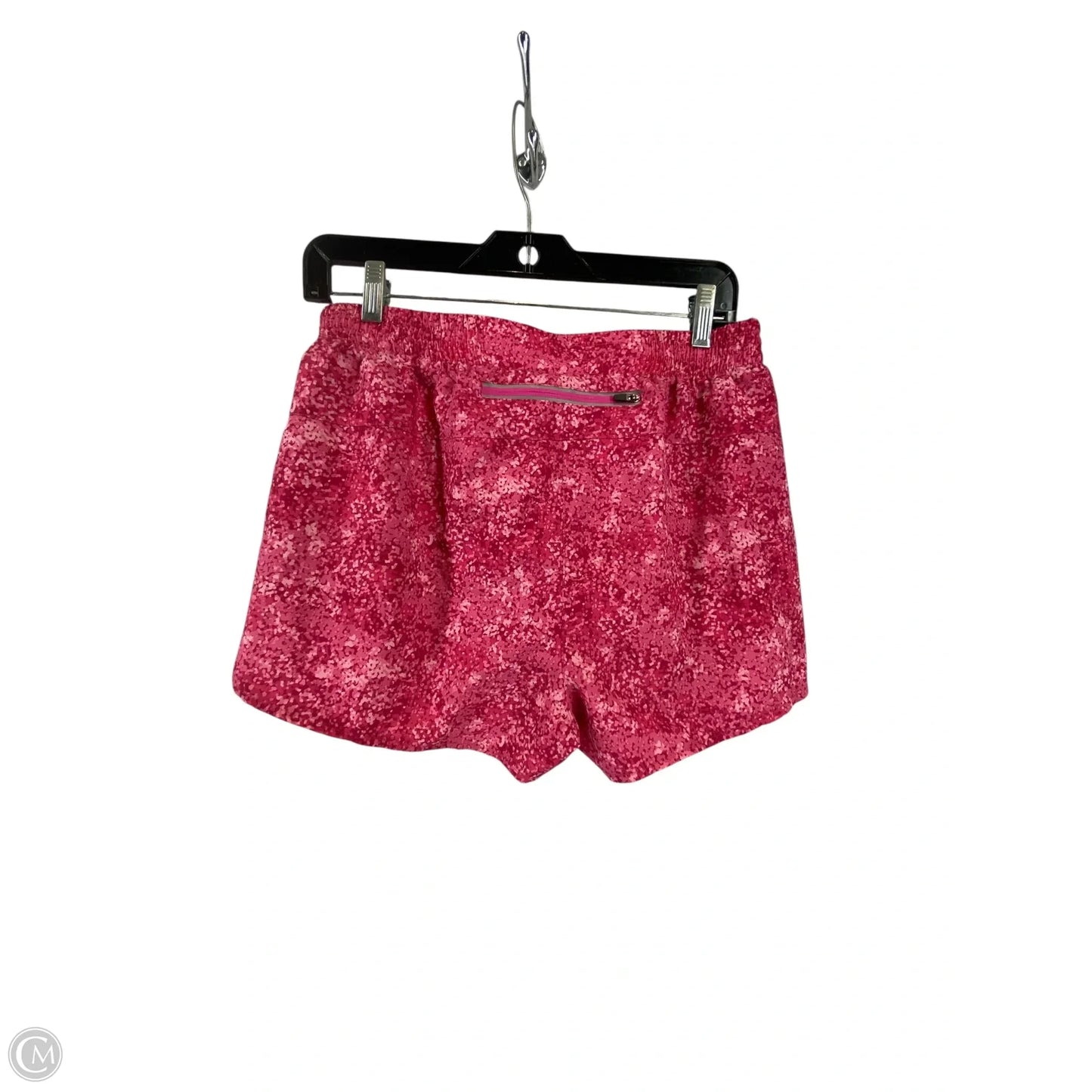 Athletic Shorts By Asics In Pink, Size: M