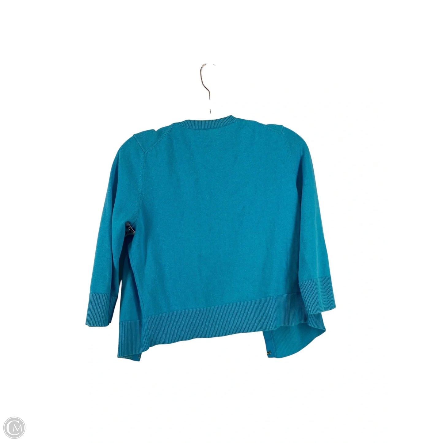 Sweater Cardigan Designer By Lilly Pulitzer In Blue, Size: M