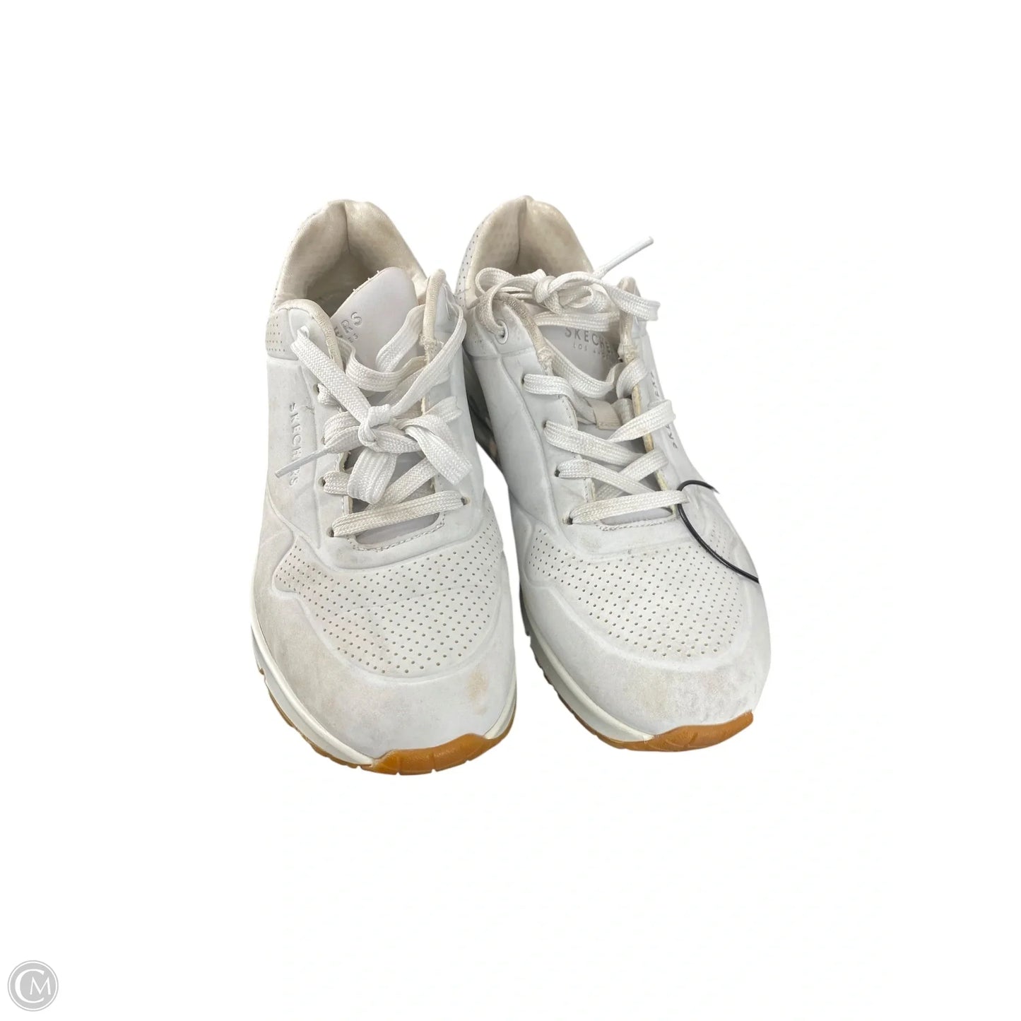 Shoes Sneakers By Skechers In White, Size: 8
