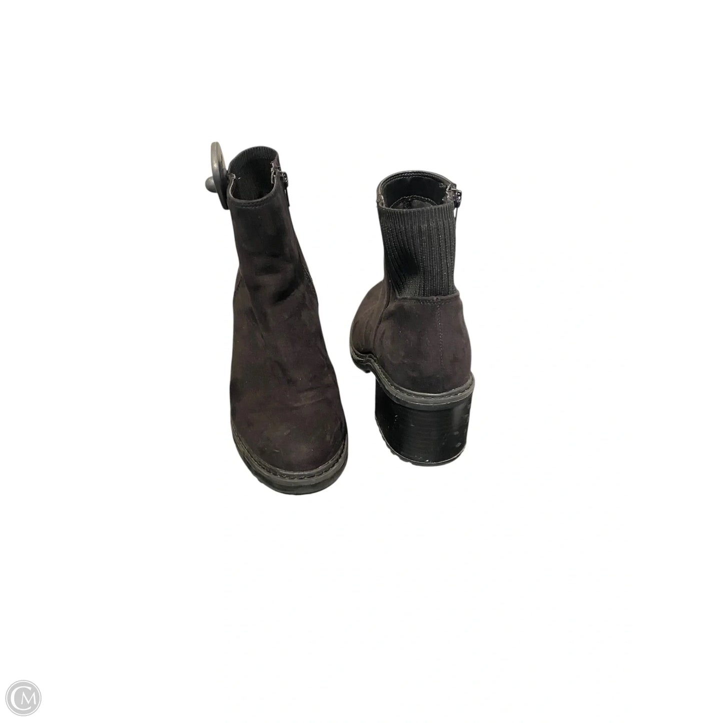 Boots Ankle Heels By A New Day In Black, Size: 8