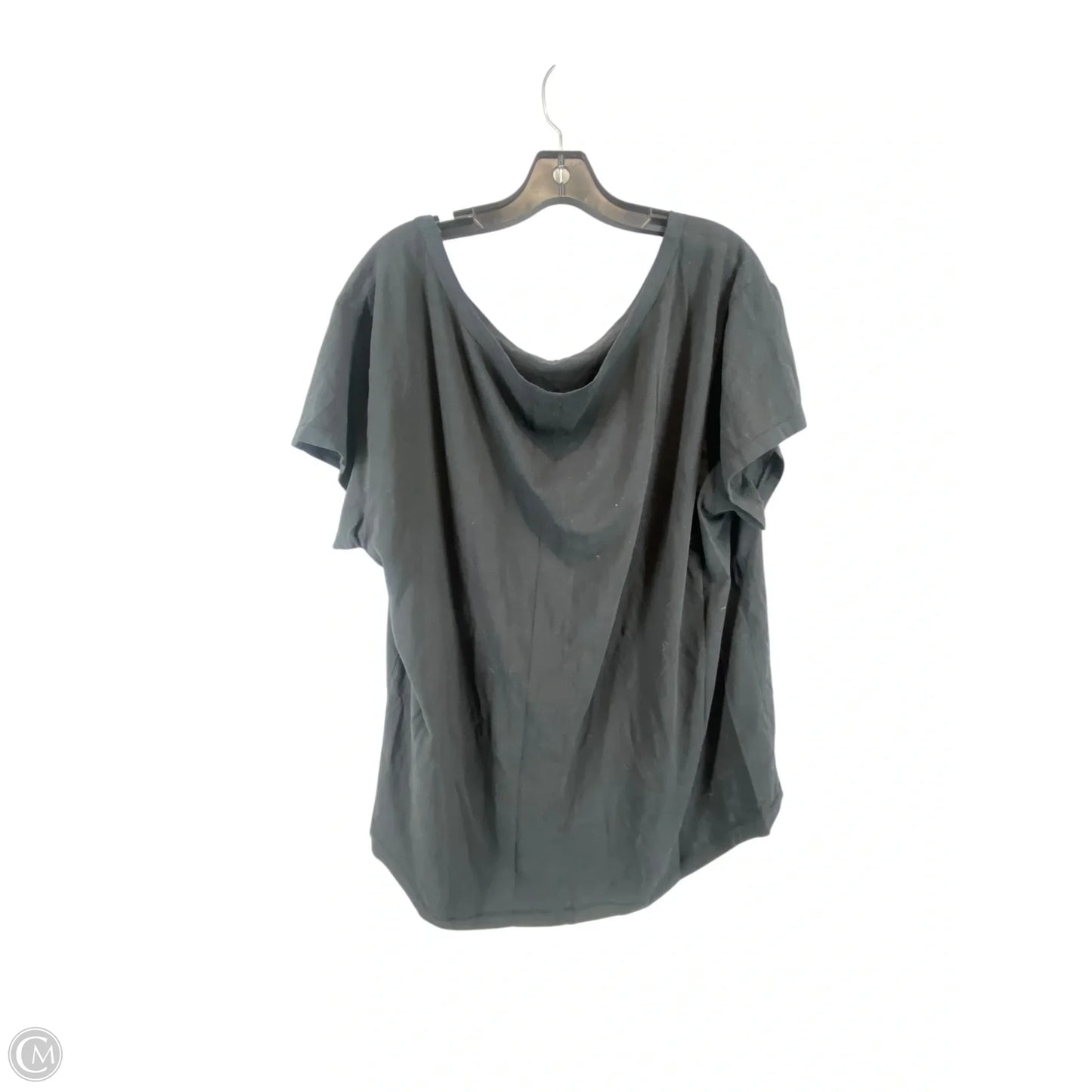 Athletic Top Short Sleeve By Fabletics In Black, Size: Xl