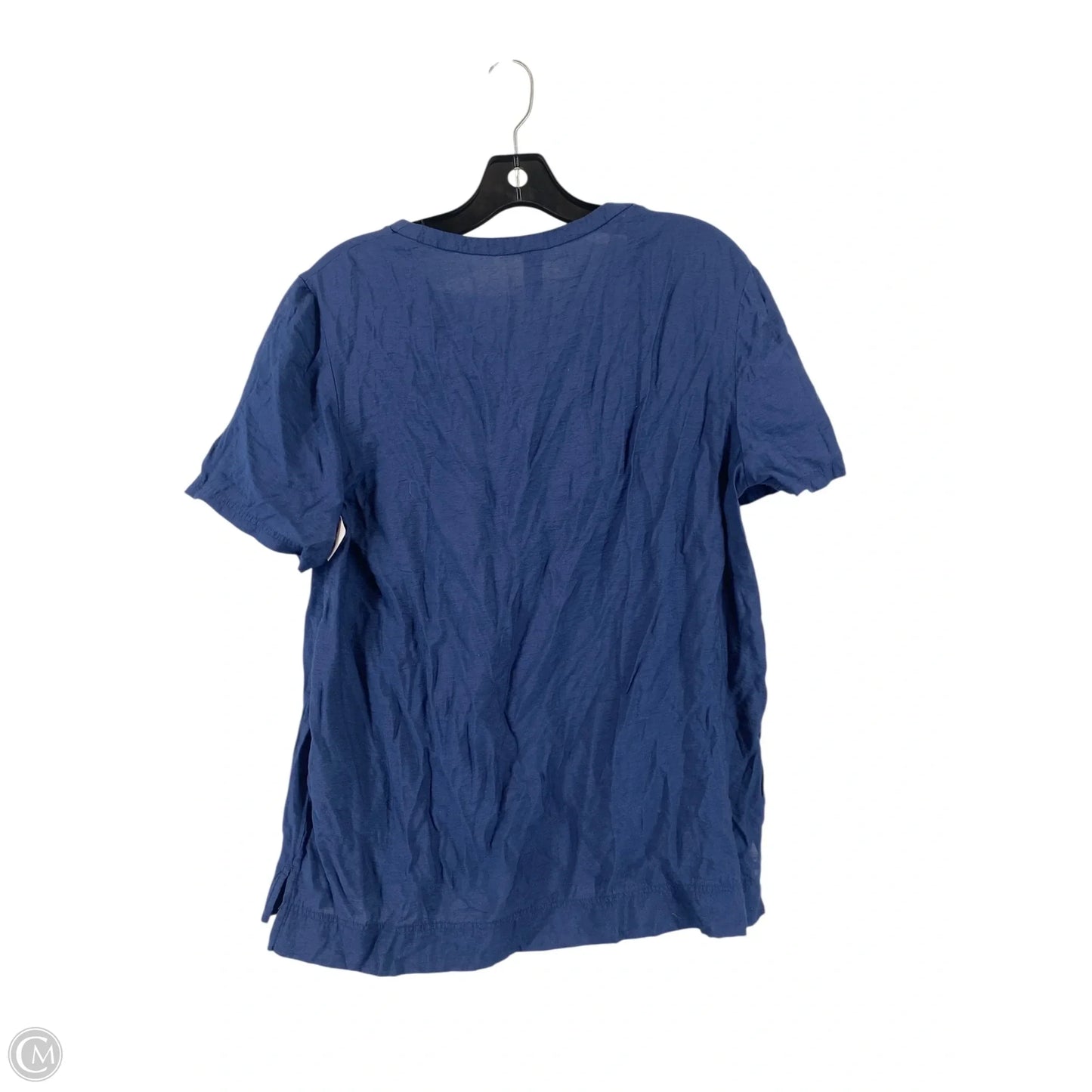 Top Short Sleeve By Gap In Blue, Size: L