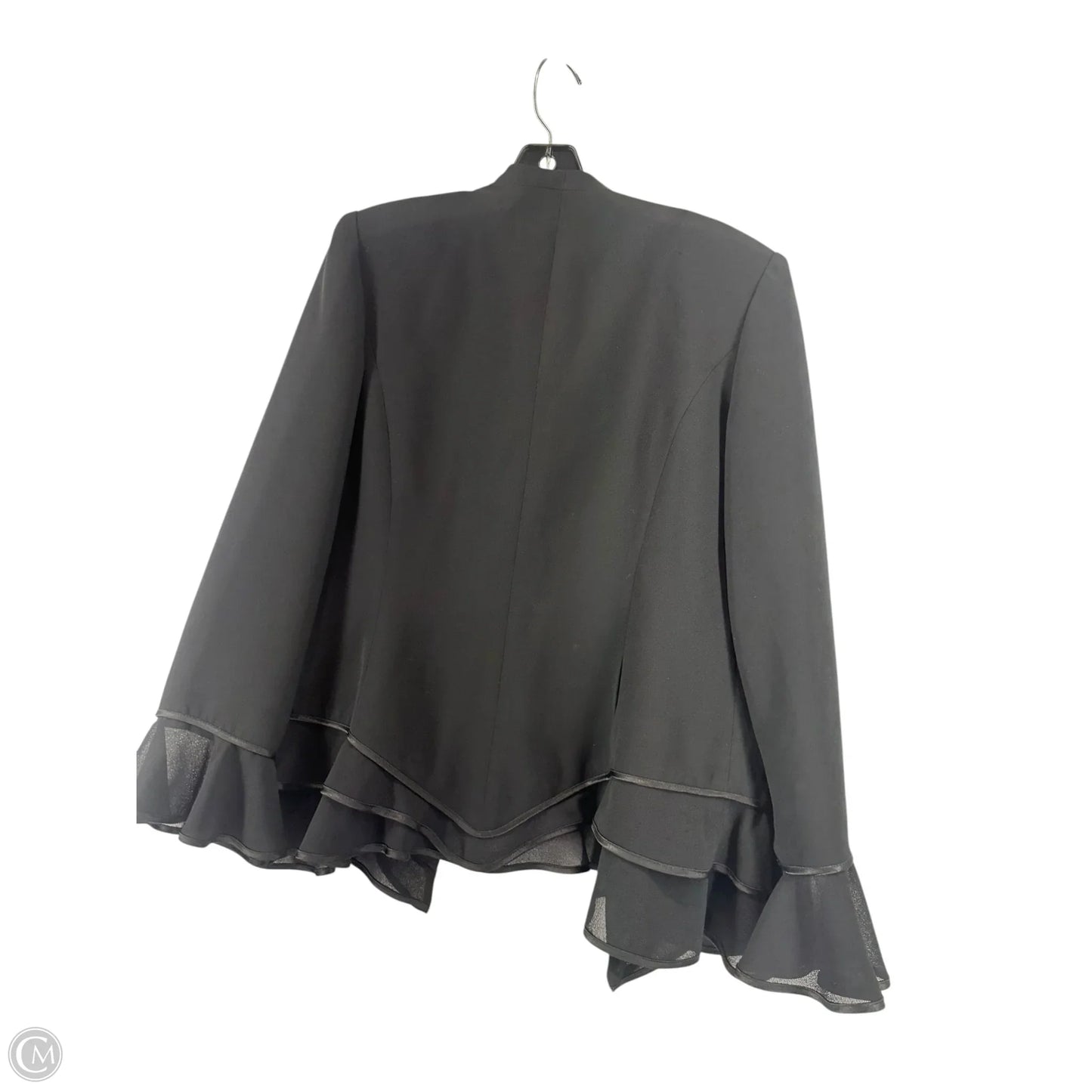 Blazer By Clothes Mentor In Black, Size: 10