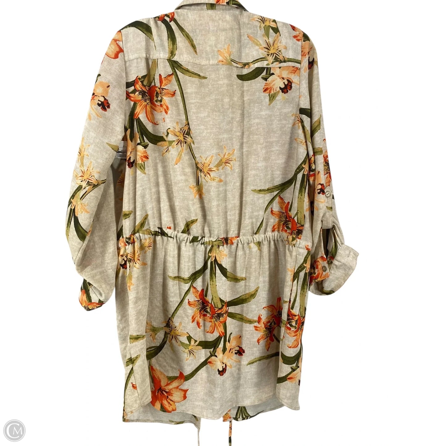 Cardigan By Chicos In Tan, Size: 10