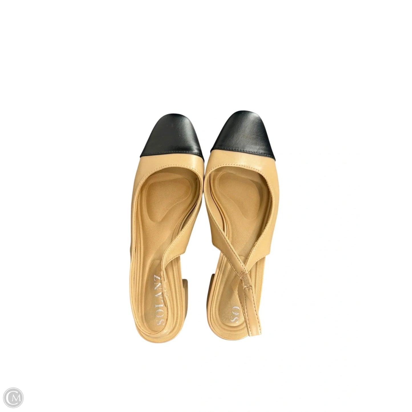 Shoes Heels Kitten By Solanz In Brown, Size: 6